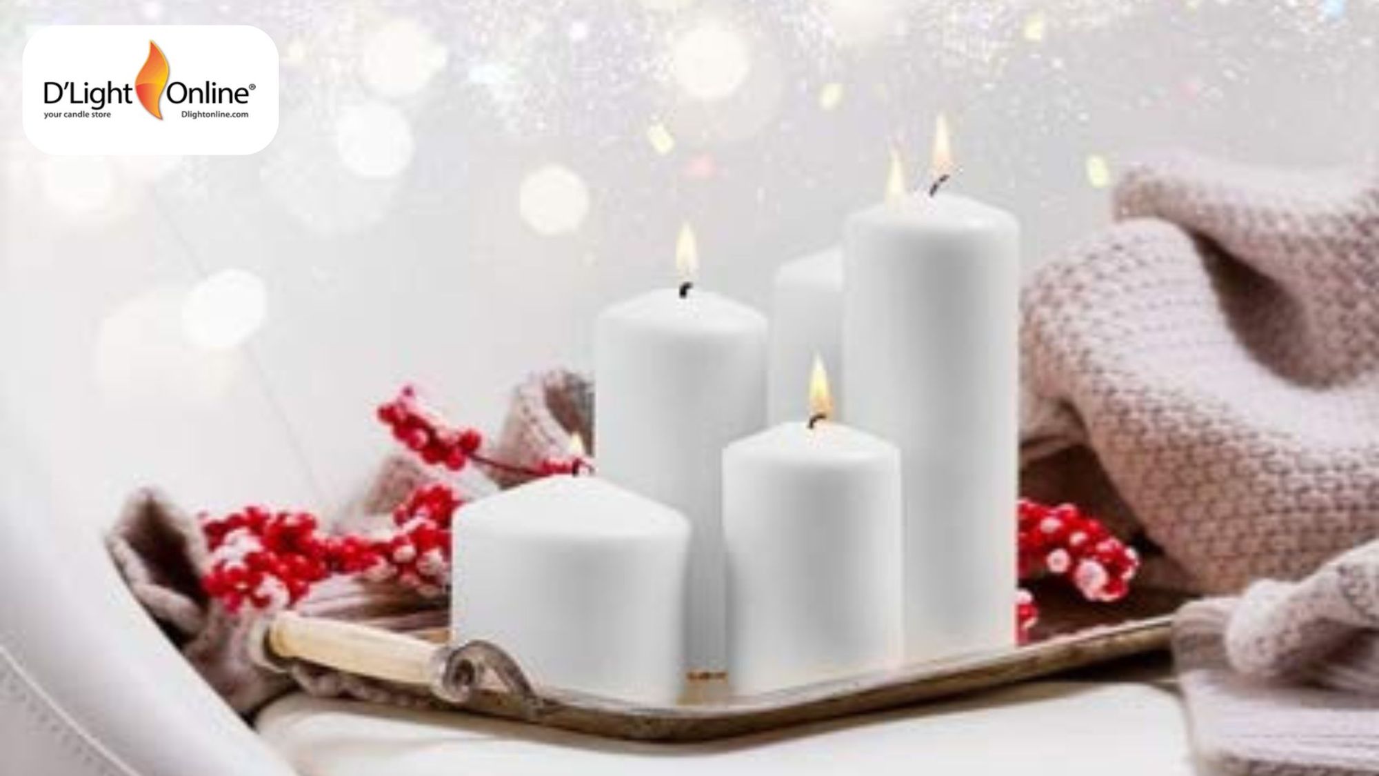 5 Easy Decor Ideas for 4-Inch Pillar Candles & 3-Inch Holders